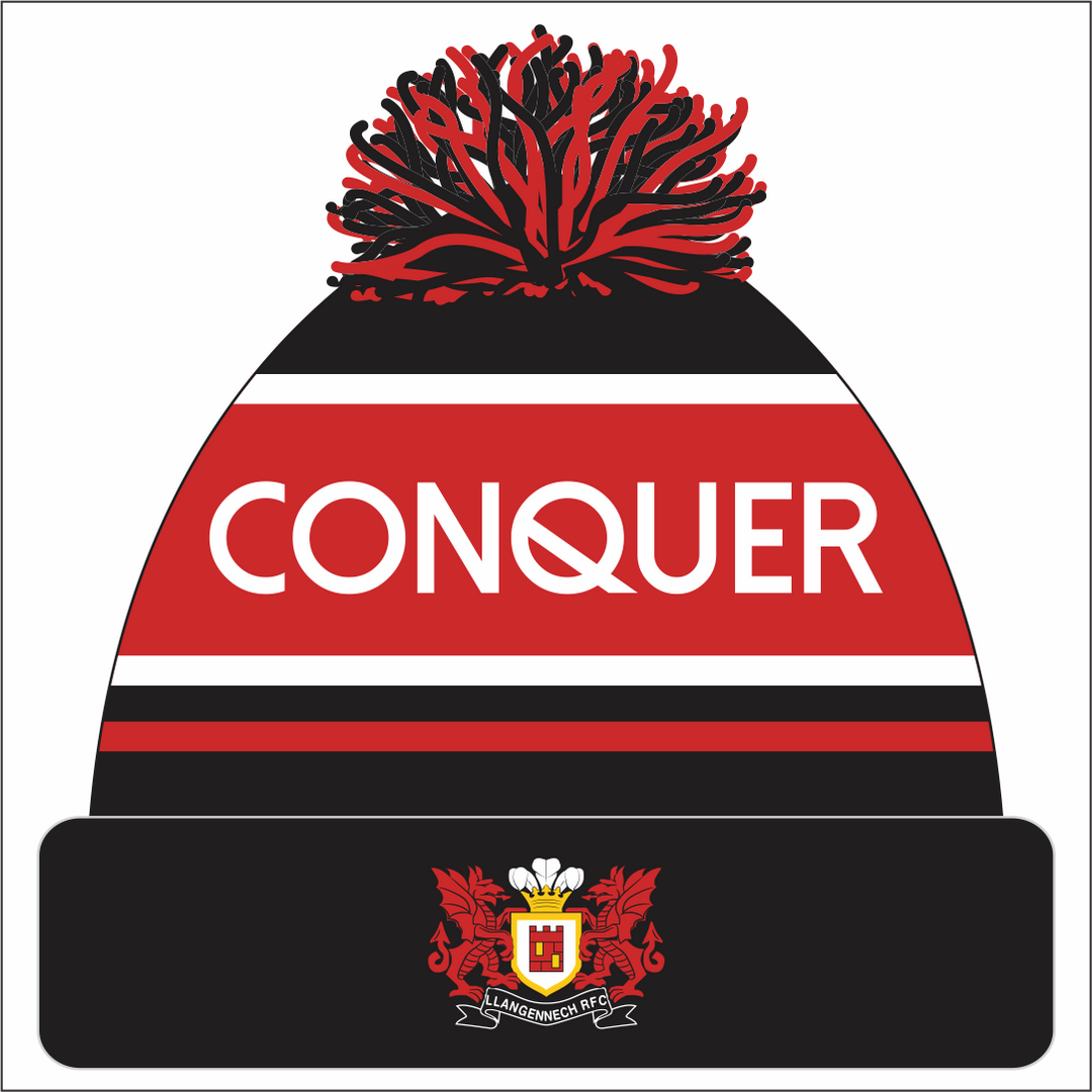 Llangennech RFC Bobble Hat (Adults)