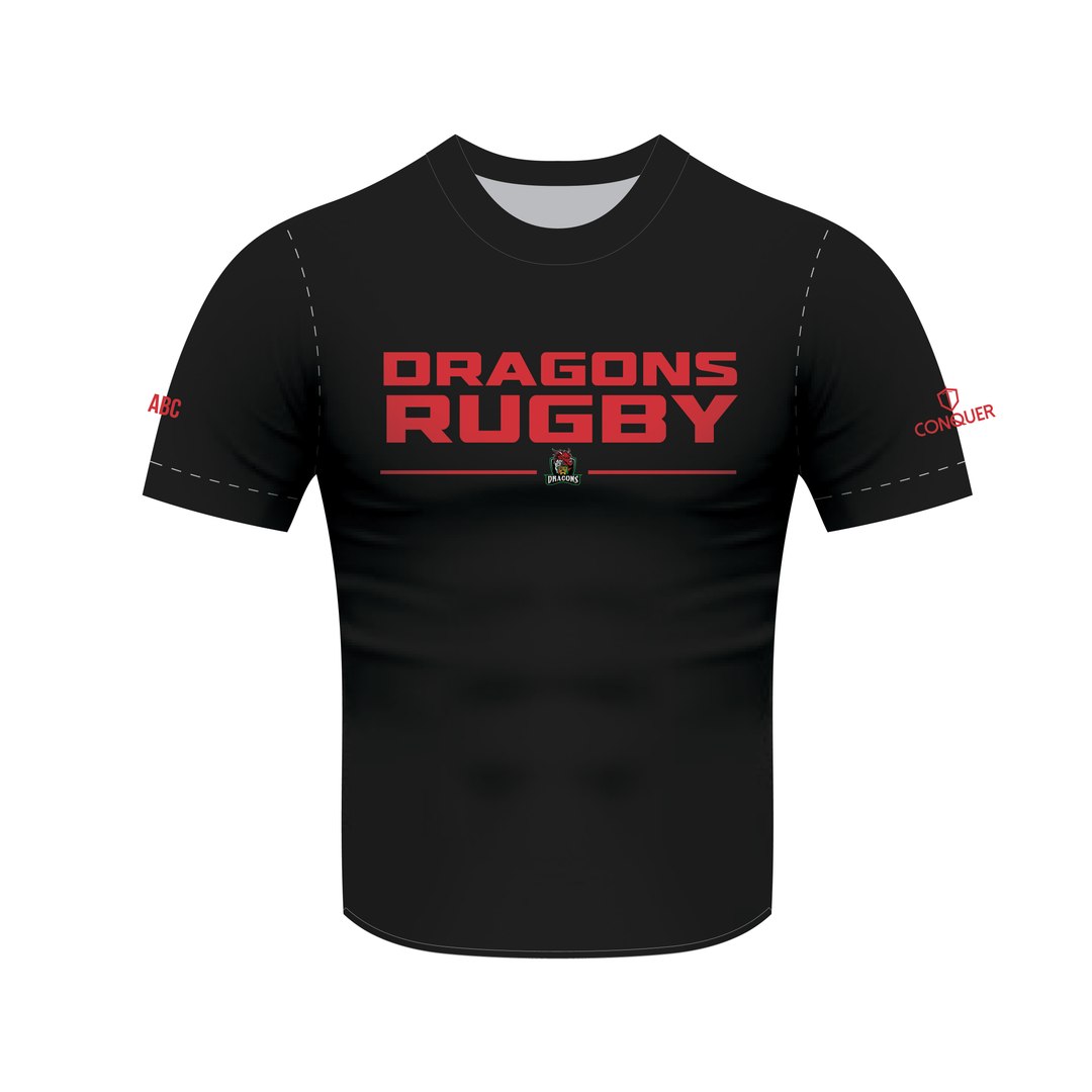 Dunvant Dragons RFC Sublimated T-Shirt KIDS - Red