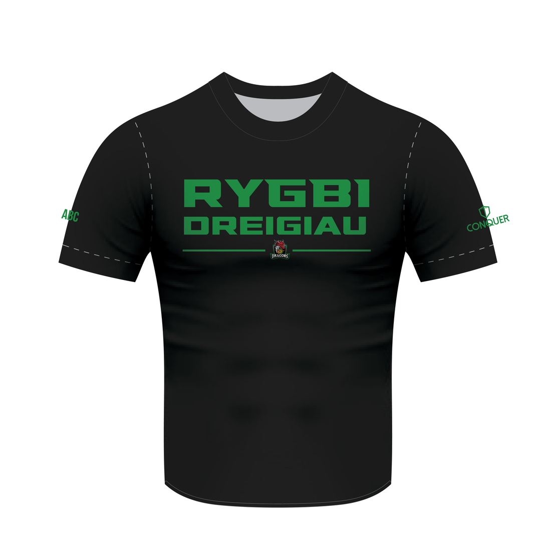 Dunvant Dragons RFC Sublimated T-Shirt KIDS - Green