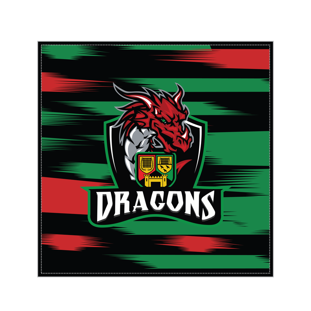 Dunvant Dragons RFC Cushion