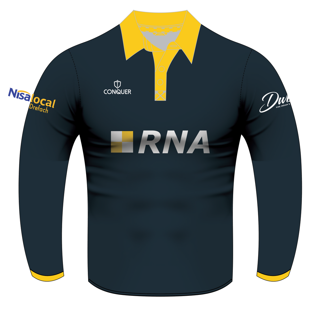 Drefach Cricket Long Sleeve Sublimated Playing Shirt