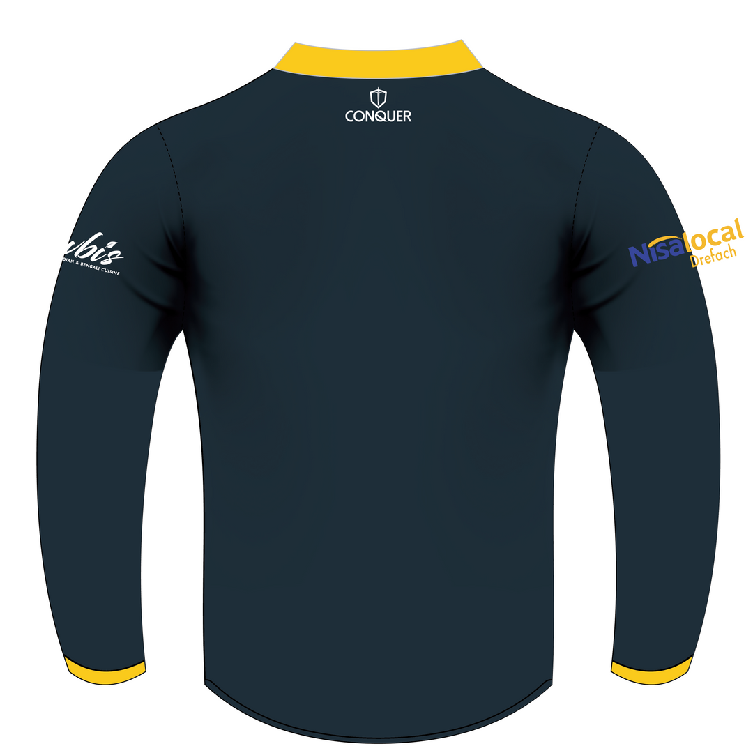 Drefach Cricket Long Sleeve Sublimated Playing Shirt