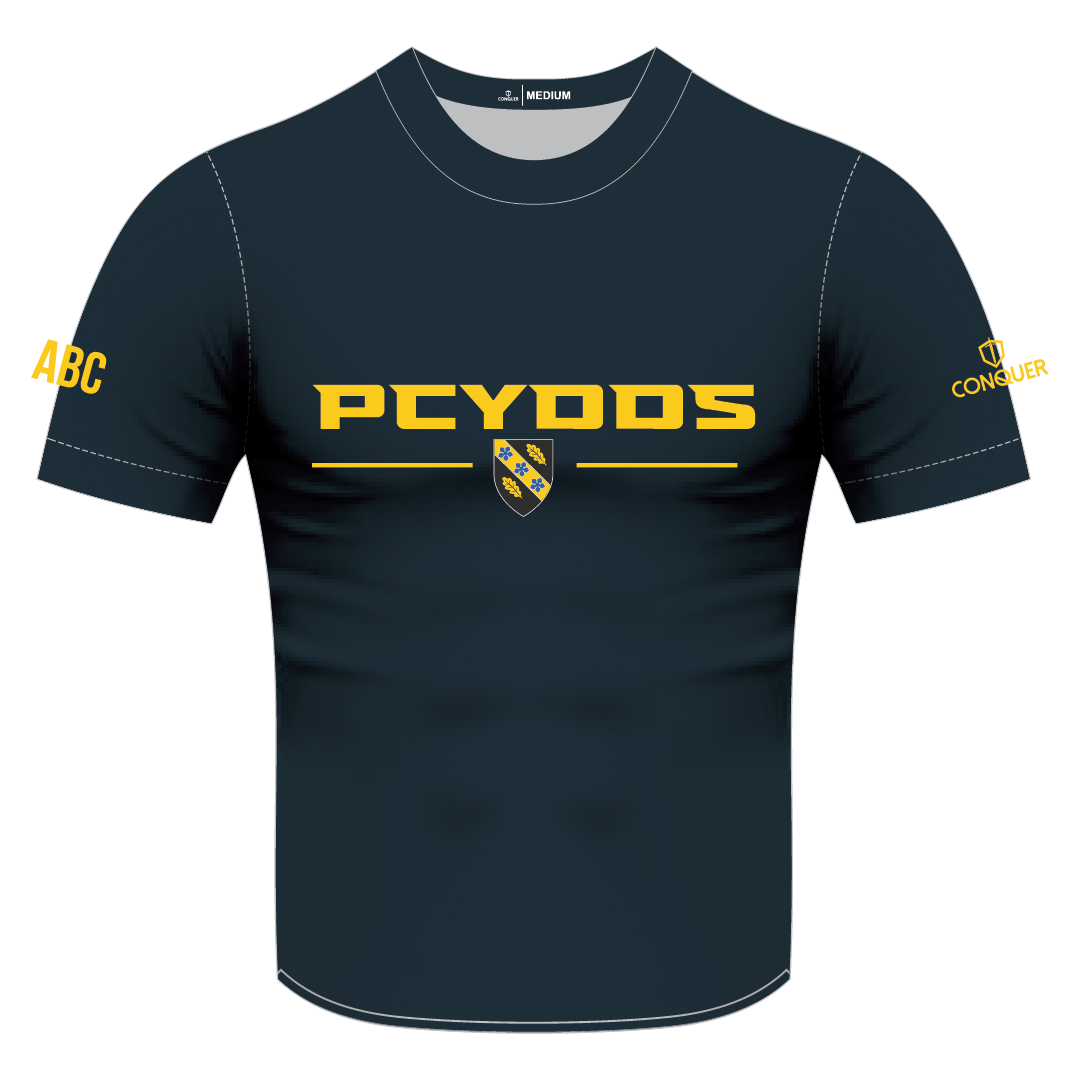 UWTSD Sports Academy Cotton T-Shirt (Navy)