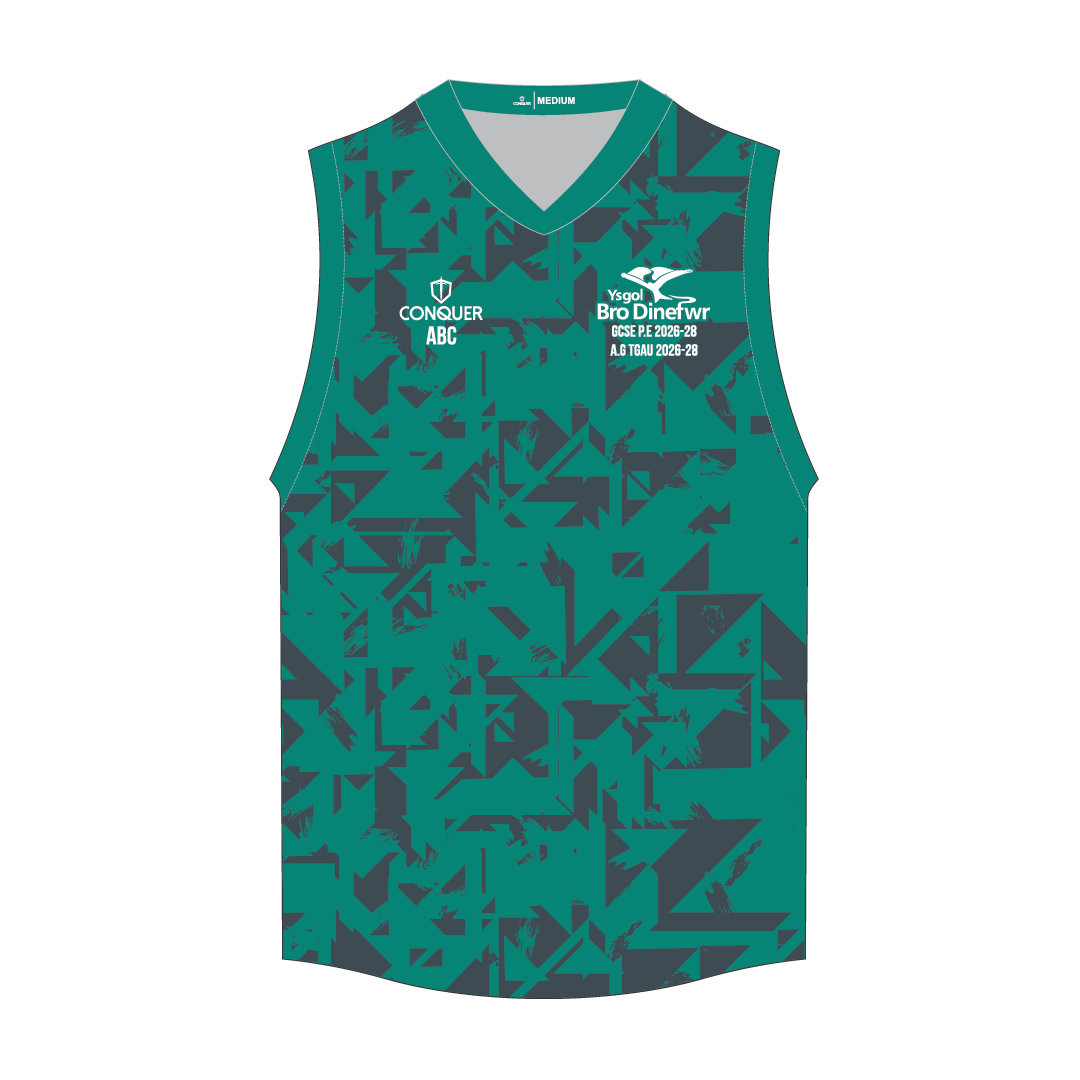 Bro Dinefwr GCSE 26-28 Sublimated Aussie Vest