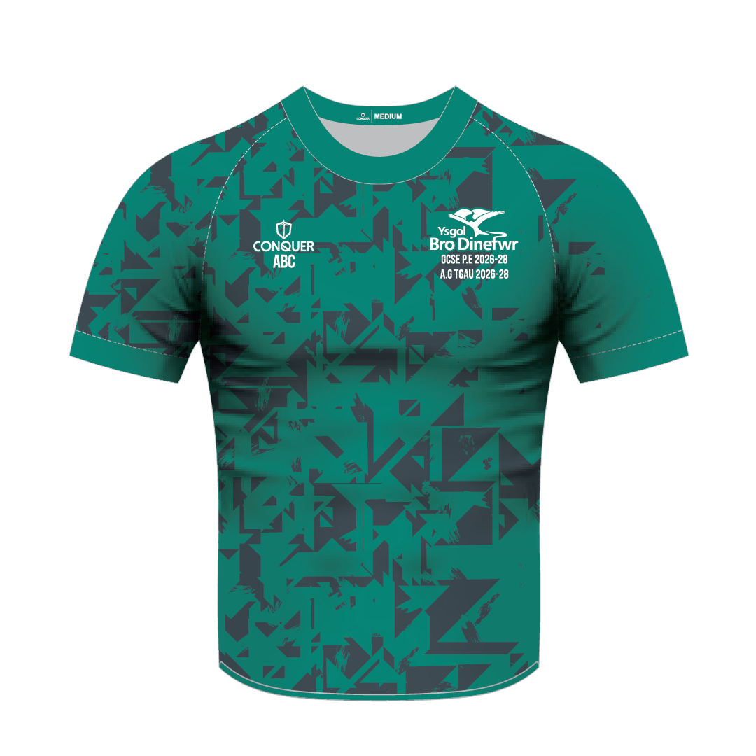 Ysgol Bro Dinefwr Sublimated T-Shirt KIDS - GCSE 26-28