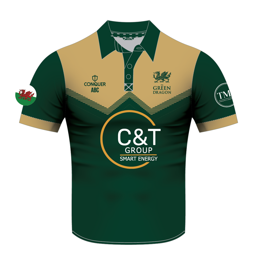 Green Dragon Darts Sublimated Polo Shirt KIDS