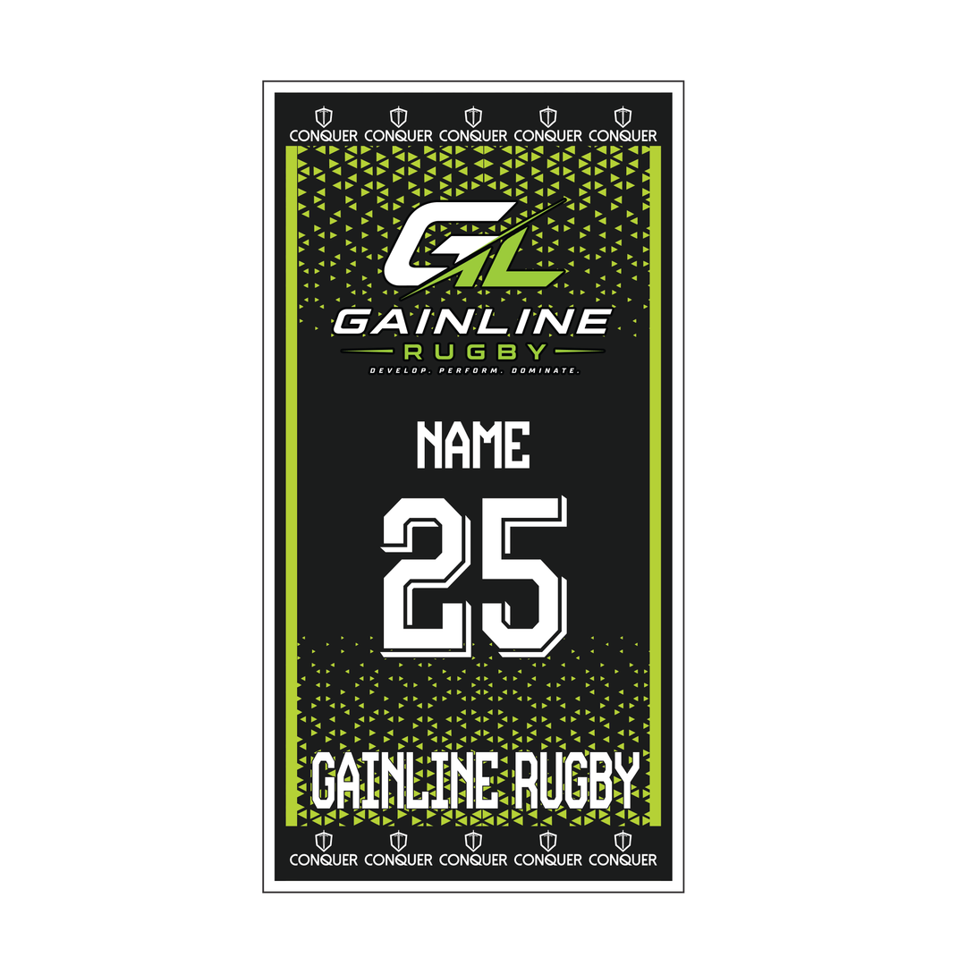 Gainline Rugby Games Beach Towel