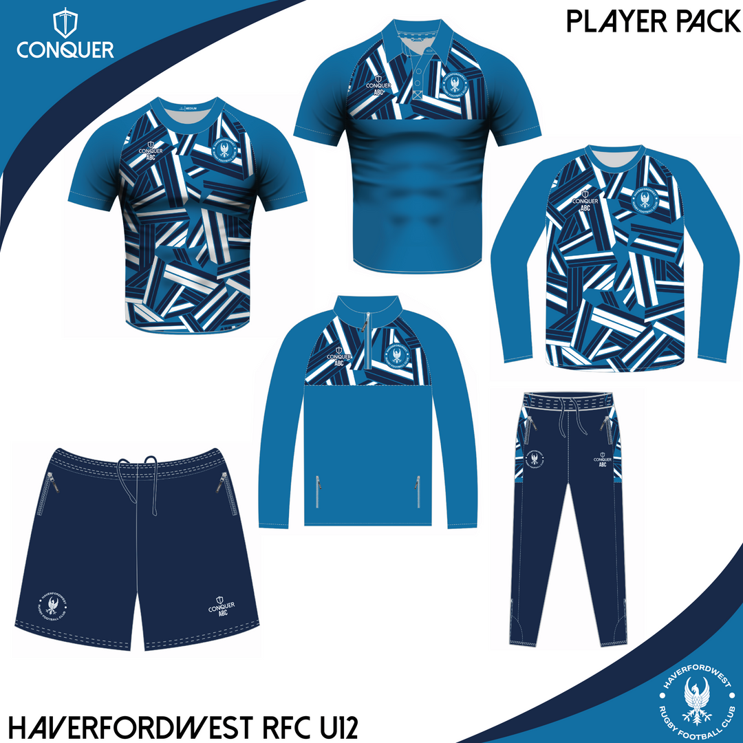 Haverfordwest RFC U12s Player Pack (Kids Sizes)