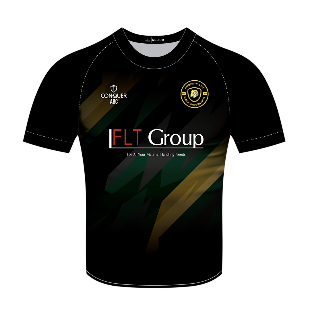 Hafodyrynys RFC Sublimated T-Shirt - Black