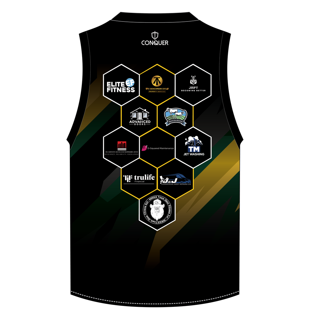 Hafodyrynys RFC Sublimated Aussie Vest - Black