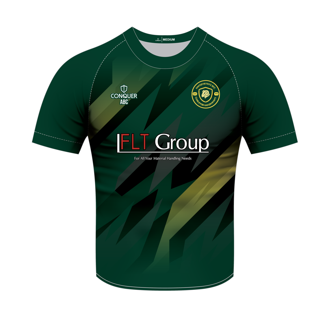 Hafodyrynys RFC Sublimated T-Shirt KIDS - Green