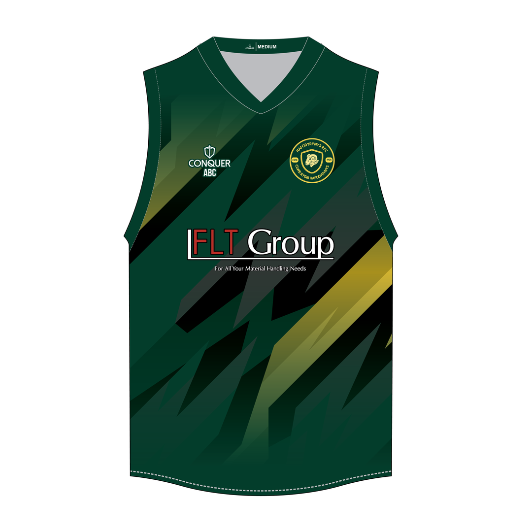 Hafodyrynys RFC Sublimated Aussie Vest KIDS - Green