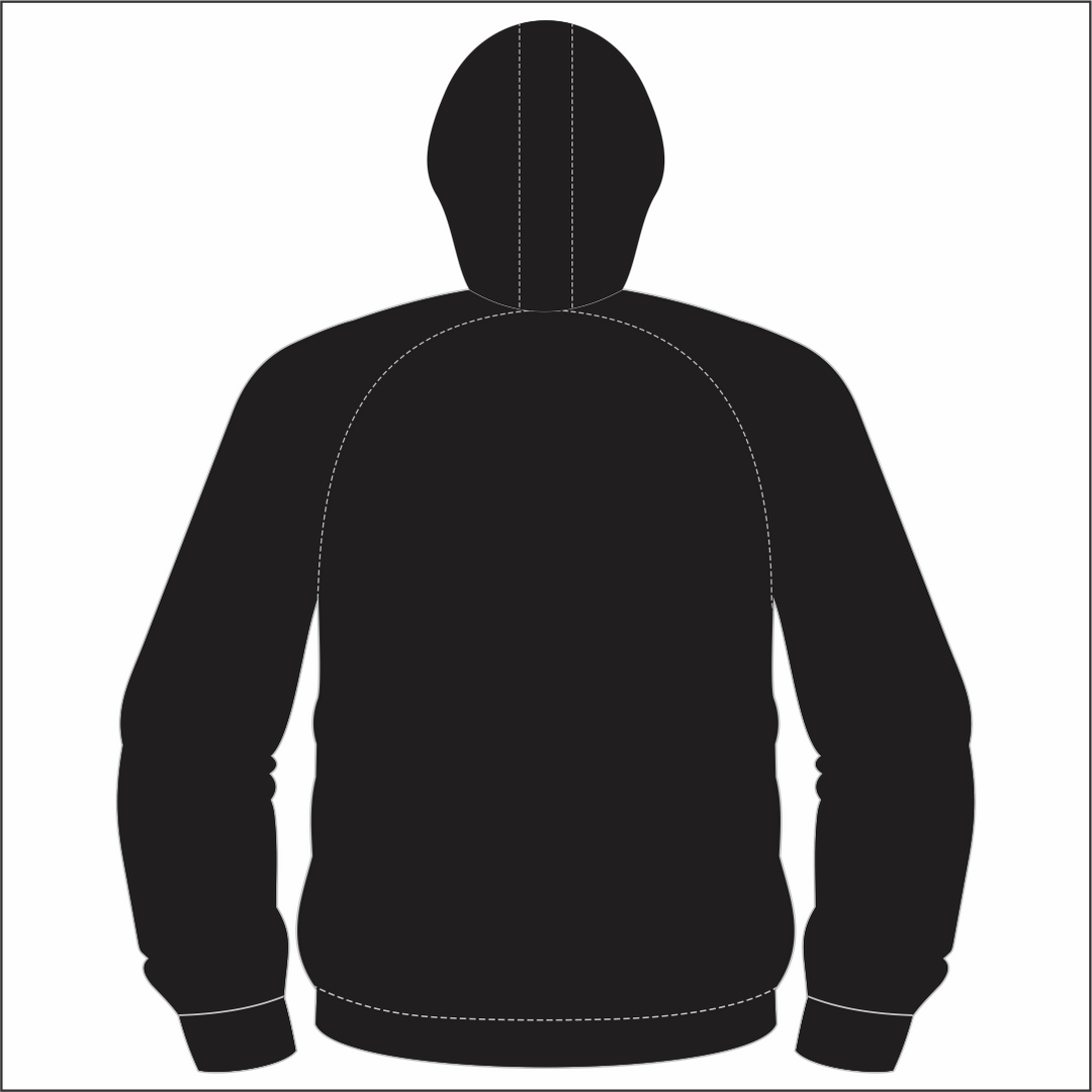 Newport Saracens RFC Full Zip Hybrid Hoodie KIDS