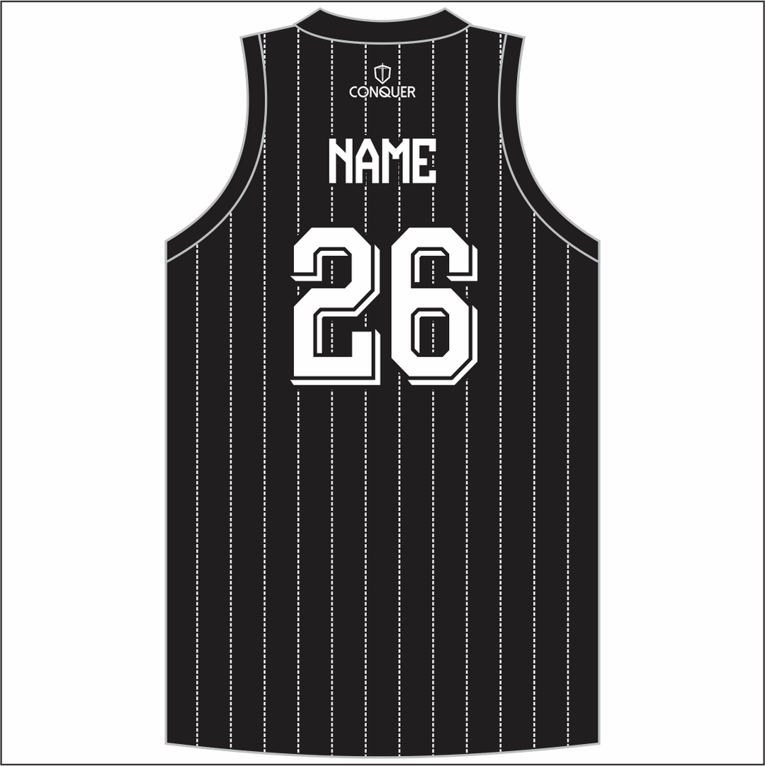 Johnstown AFC Sublimated Basketball Vest KIDS - Striped