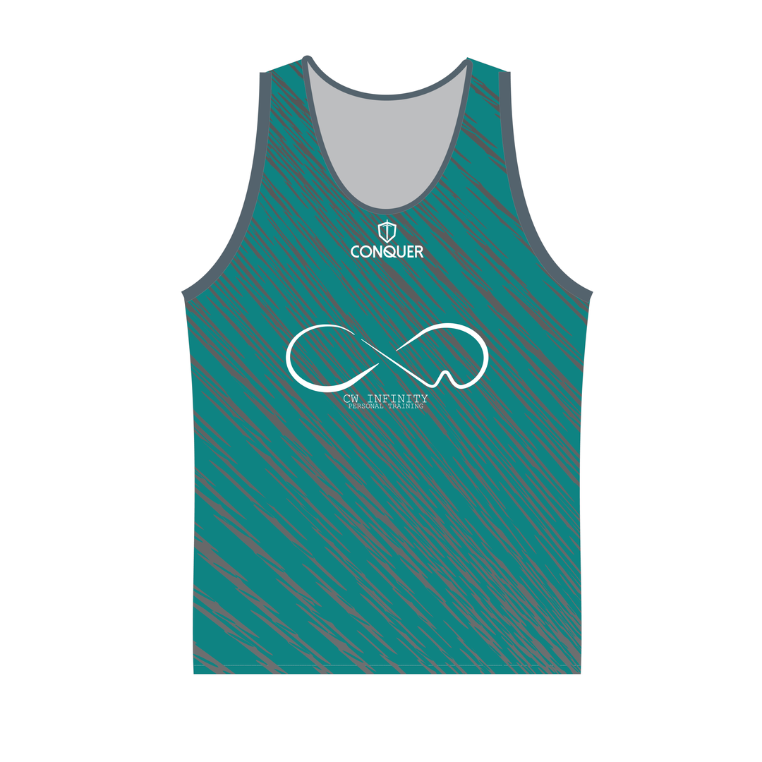 CW Infinity Sublimated Singlet Vest KIDS