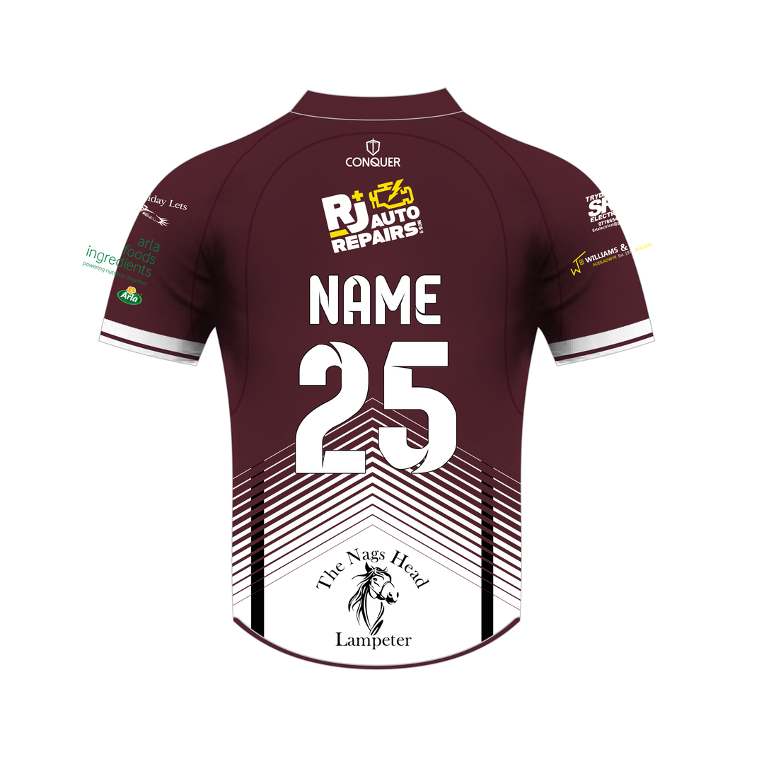 Clwb Criced Llambed Sublimated Playing Shirt KIDS