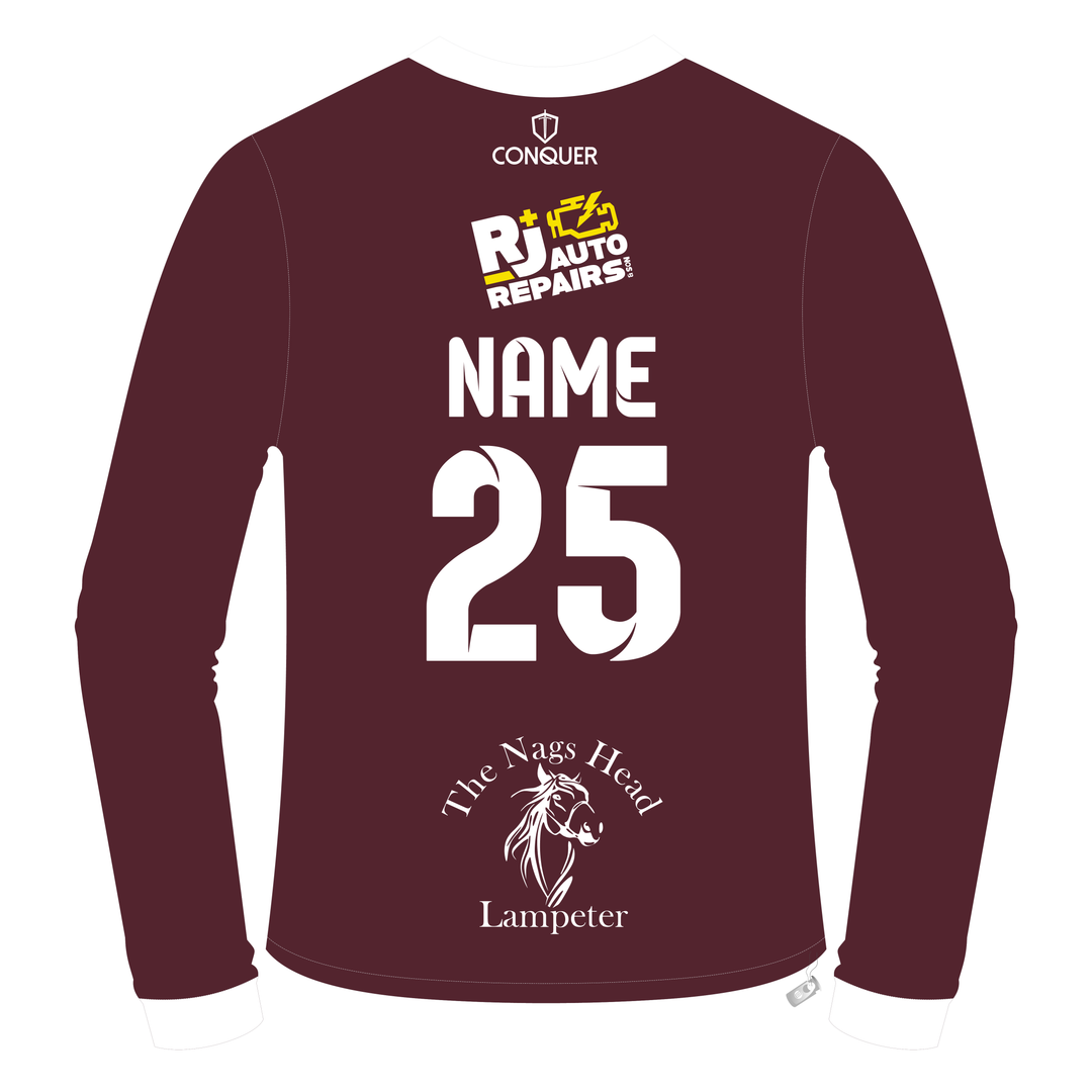 Clwb Criced Llambed Long Sleeve Cricket Jumper