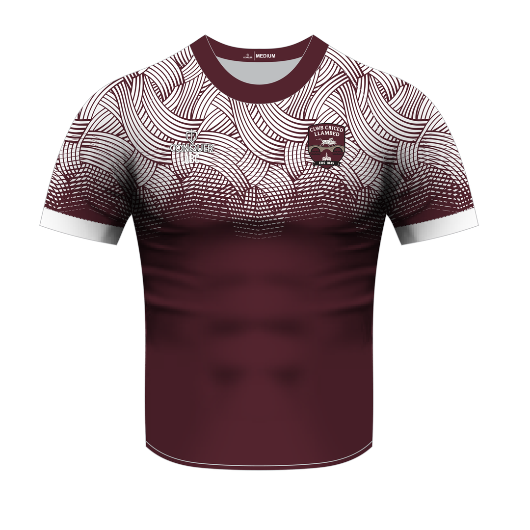 Clwb Criced Llambed Sublimated T-Shirt 2 KIDS