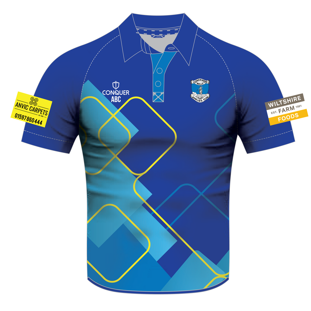 Llandrindod Wells Bowls Sublimated Polo Shirt
