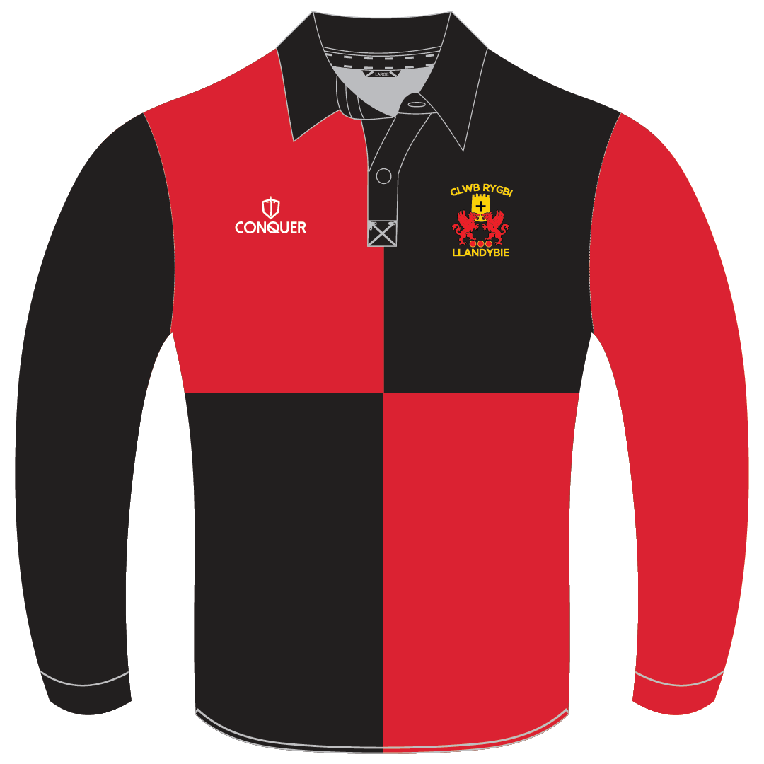 Llandybie RFC RFC Retro Rugby Jersey