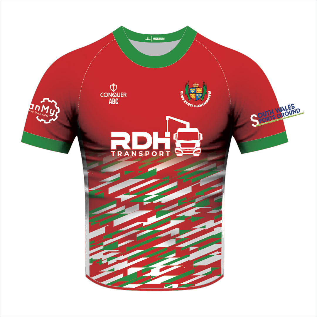 Llandovery RFC Red Sublimated T-Shirt Kids