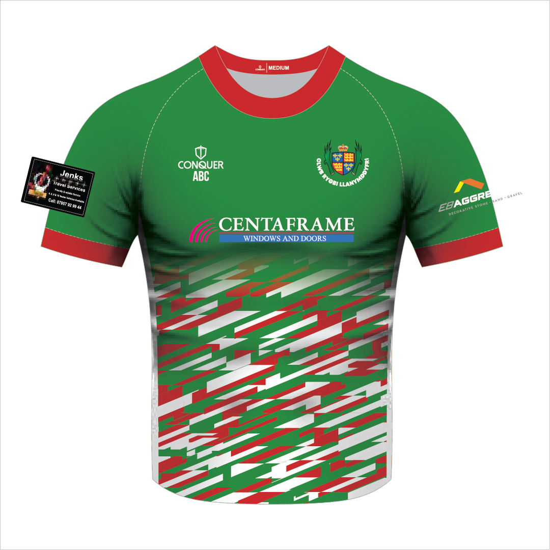Llandovery RFC Green Sublimated T-Shirt Kids