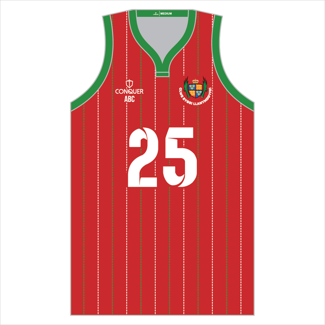Llandovery RFC Basketball Vest Kids