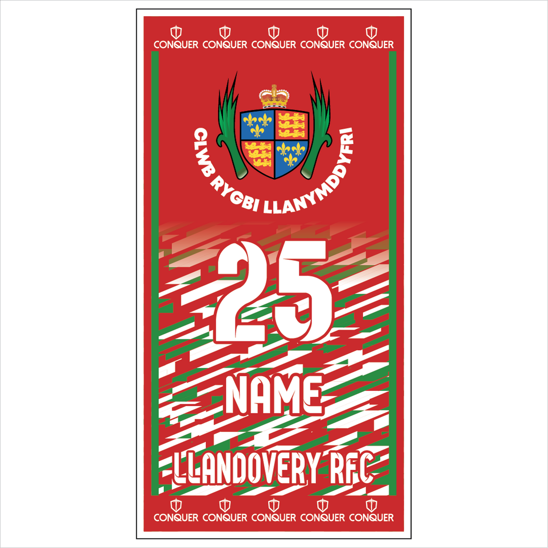 Llandovery RFC Beach Towel