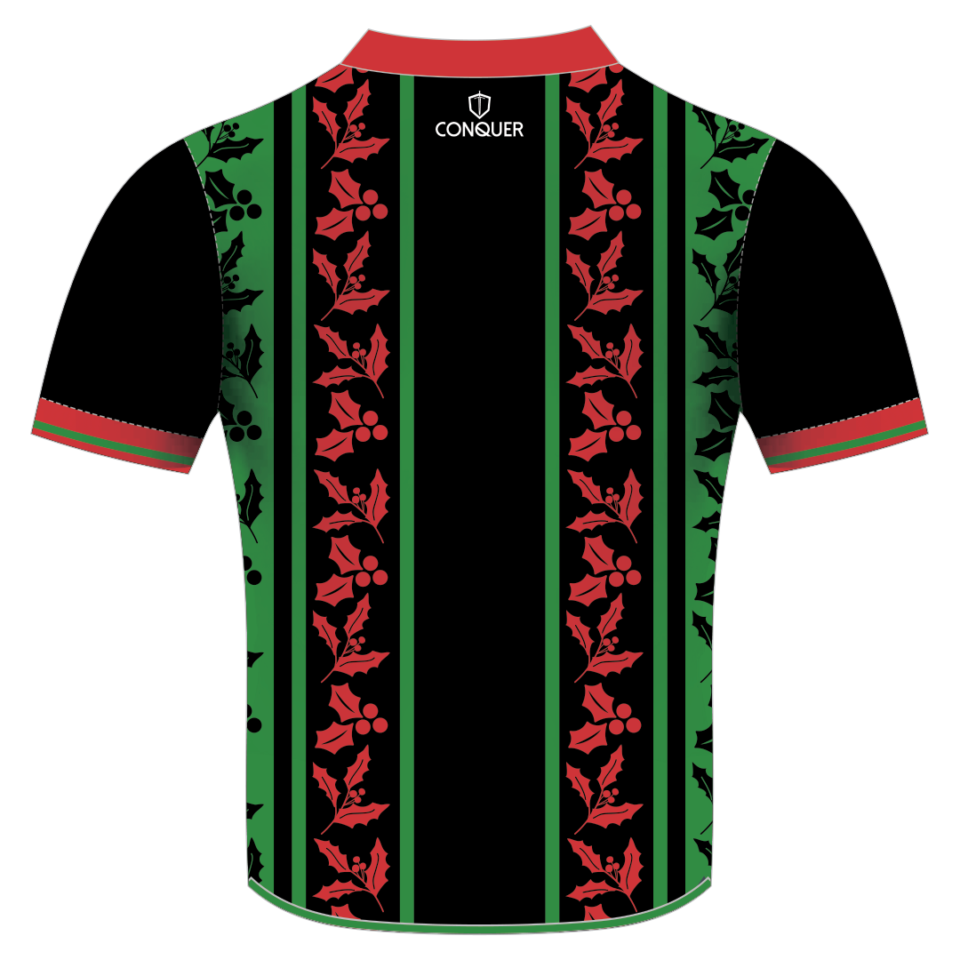 Llandybie RFC Sublimated Christmas T-Shirt KIDS - Holly