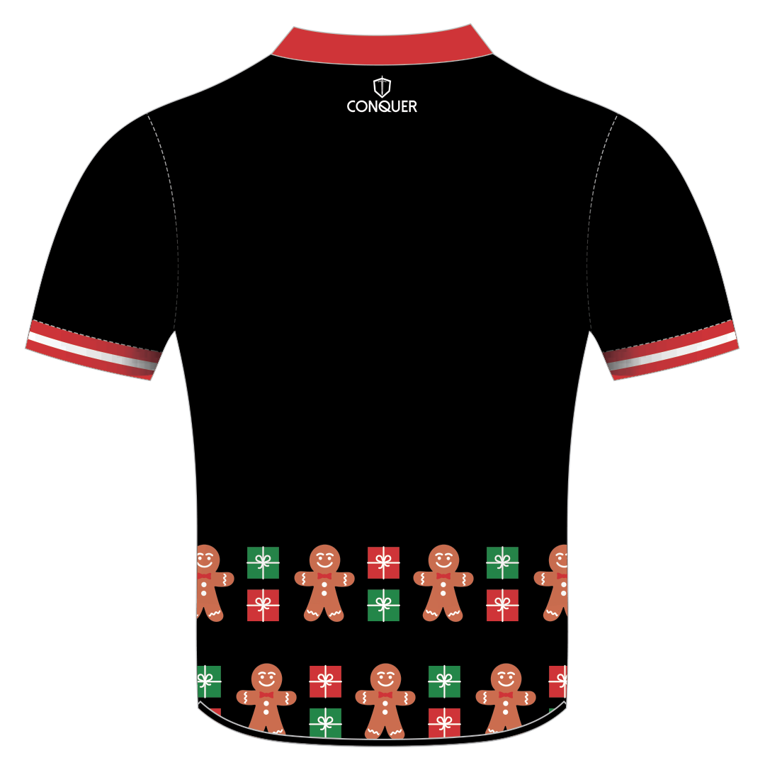 Llangennech RFC Sublimated Christmas T-Shirt - Gingerbread
