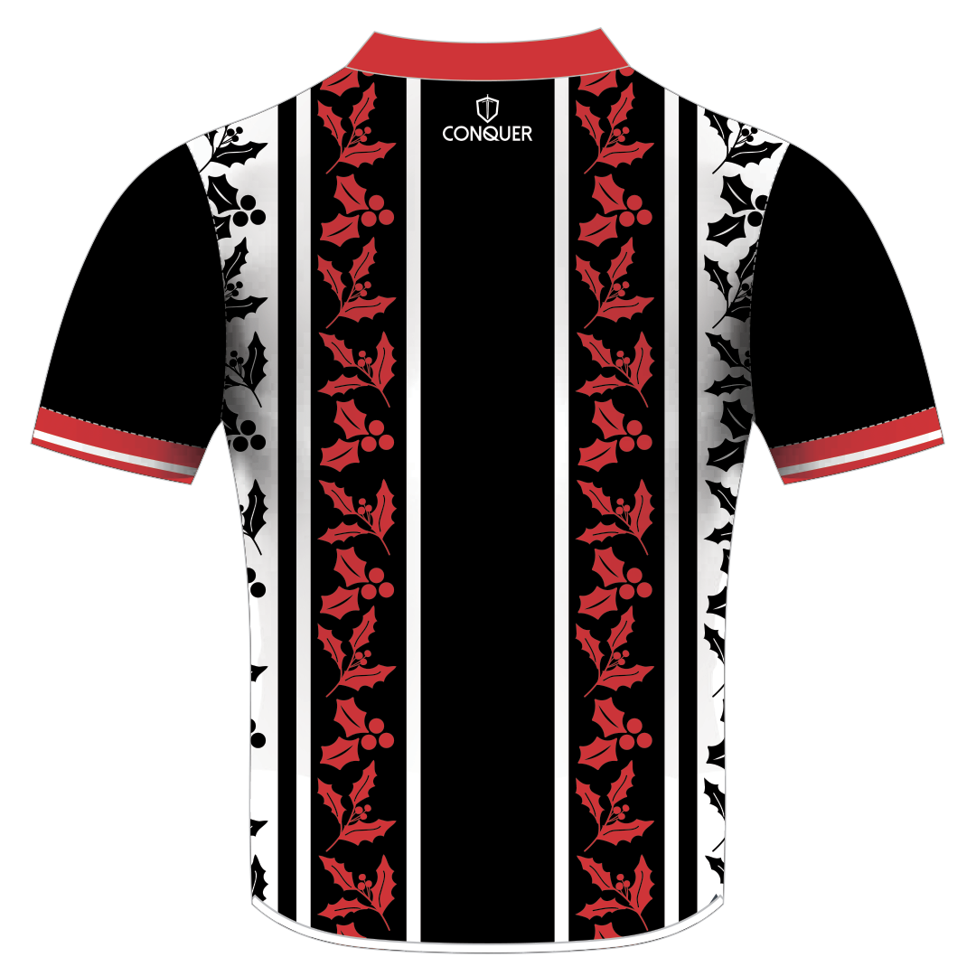 Llangennech RFC Sublimated Christmas T-Shirt KIDS - Holly