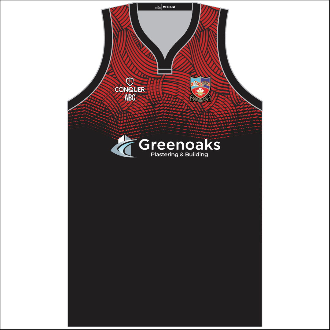 Morriston Seniors RFC Sublimated Basketball Vest
