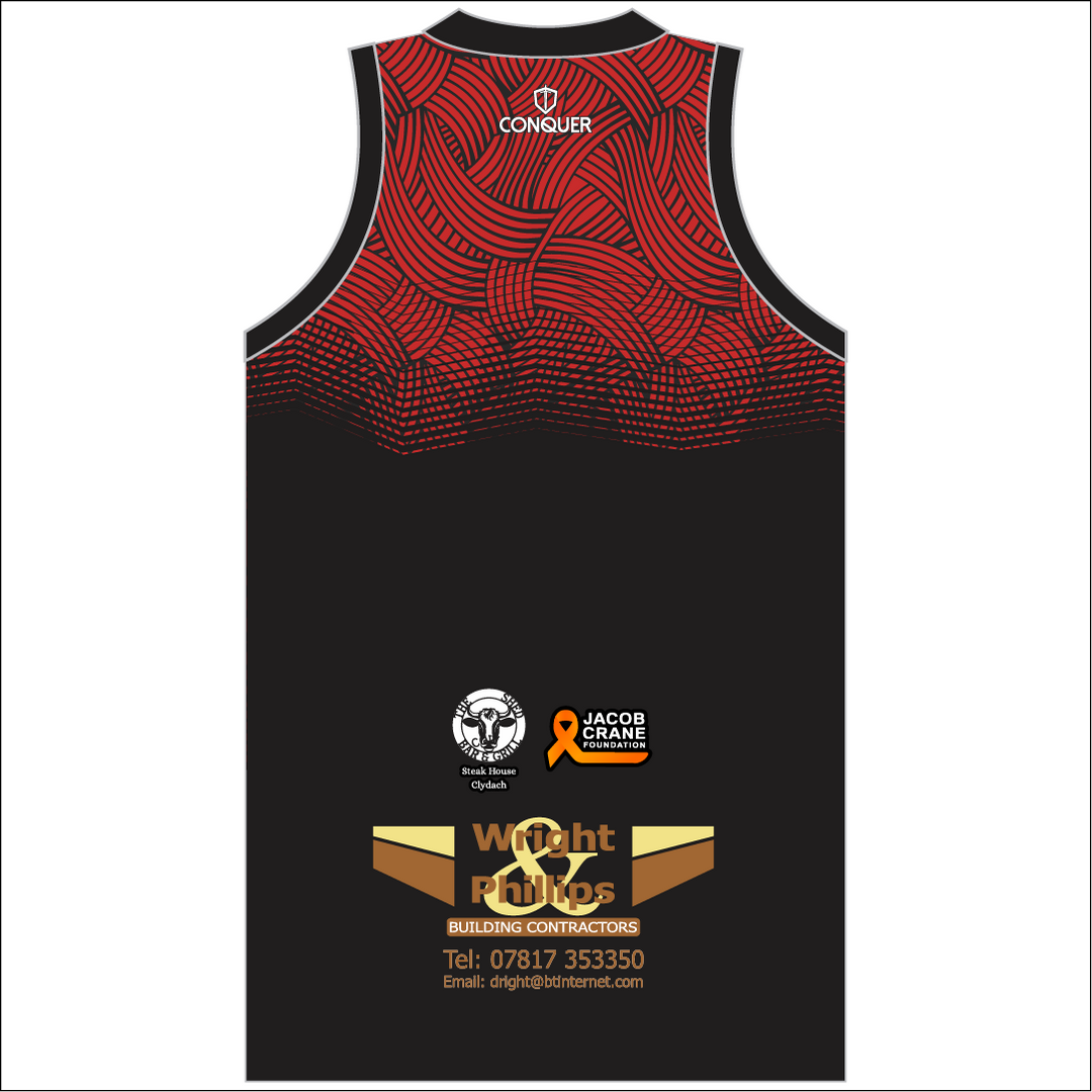 Morriston Seniors RFC Sublimated Basketball Vest