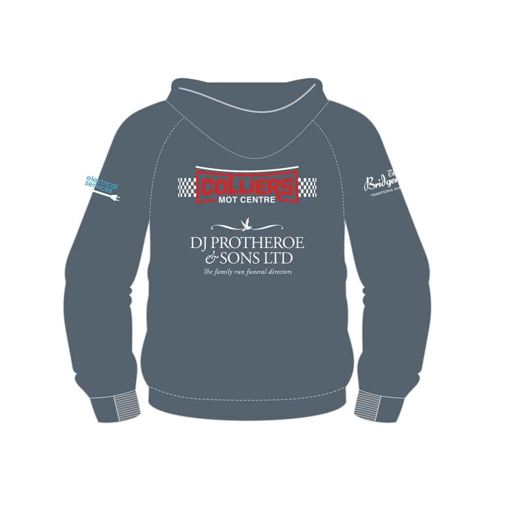 Nantyglo RFC 1/4 Zip Hoodie KIDS - Grey