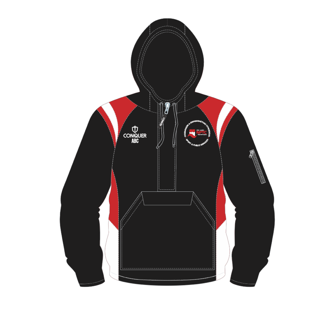 NPTC (COACHES) 1/4 Zip Hooded Windbreaker