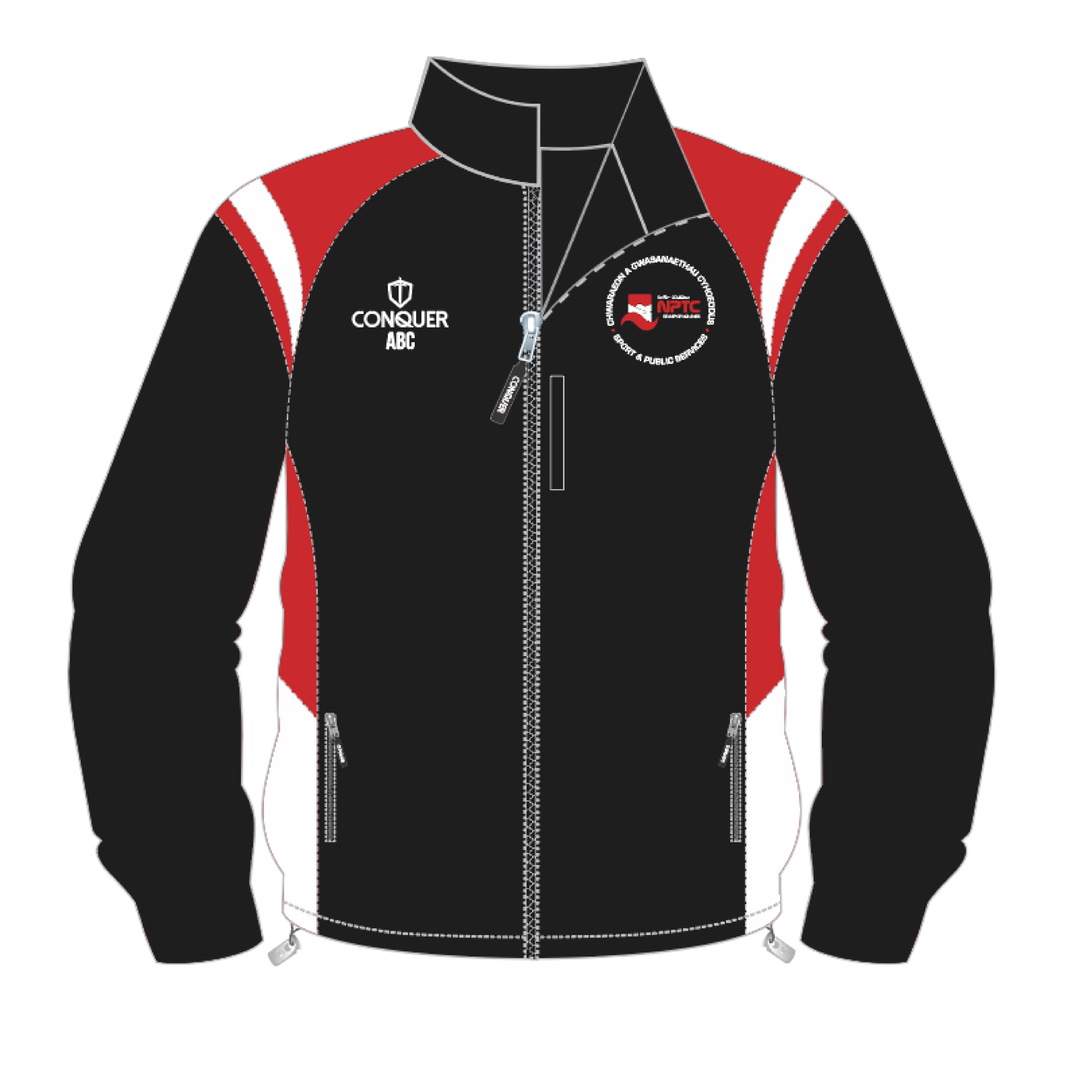 NPTC (COACHES) Full Zip Rain Jacket