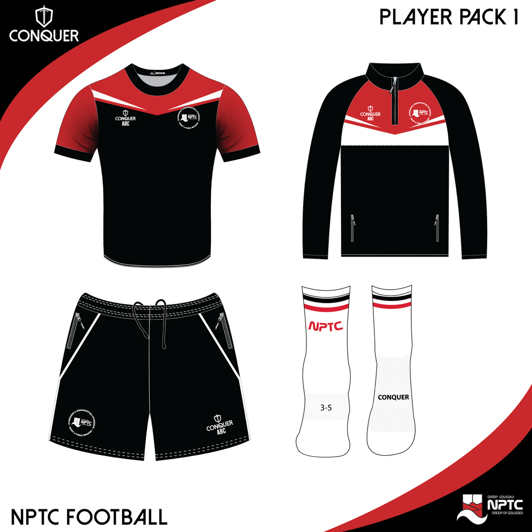 NPTC (Football Academy) PLAYER PACK 1 ADULT Sizes