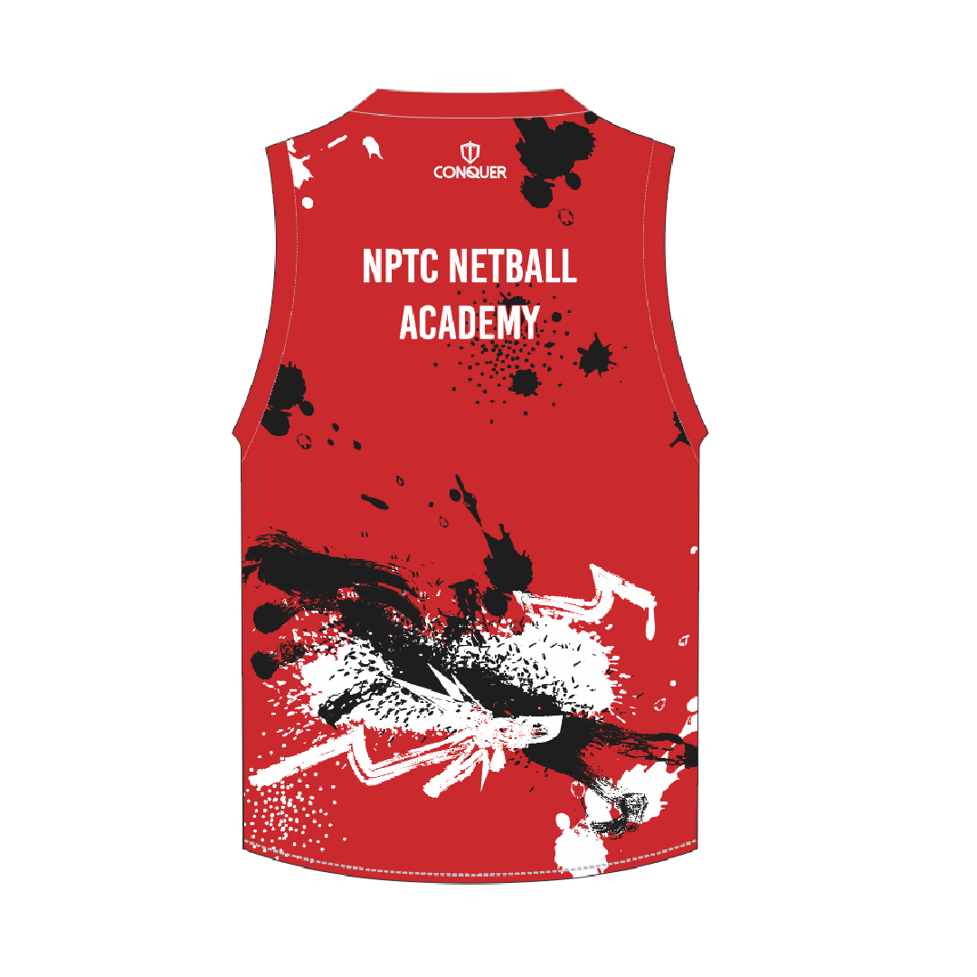 NPTC (Netball Academy) Sublimated Aussie Vest