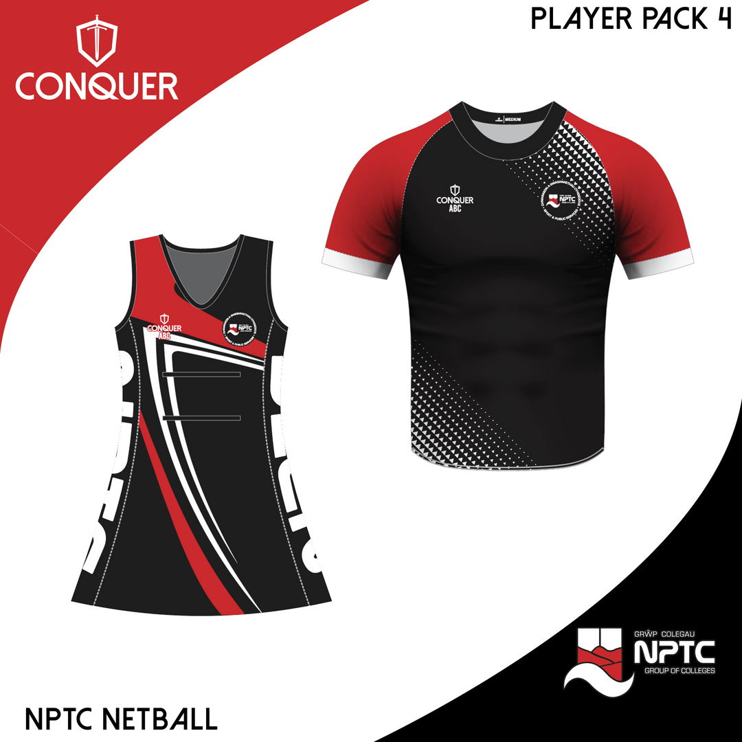 NPTC (Netball Academy) PLAYER PACK 4 ADULT Sizes