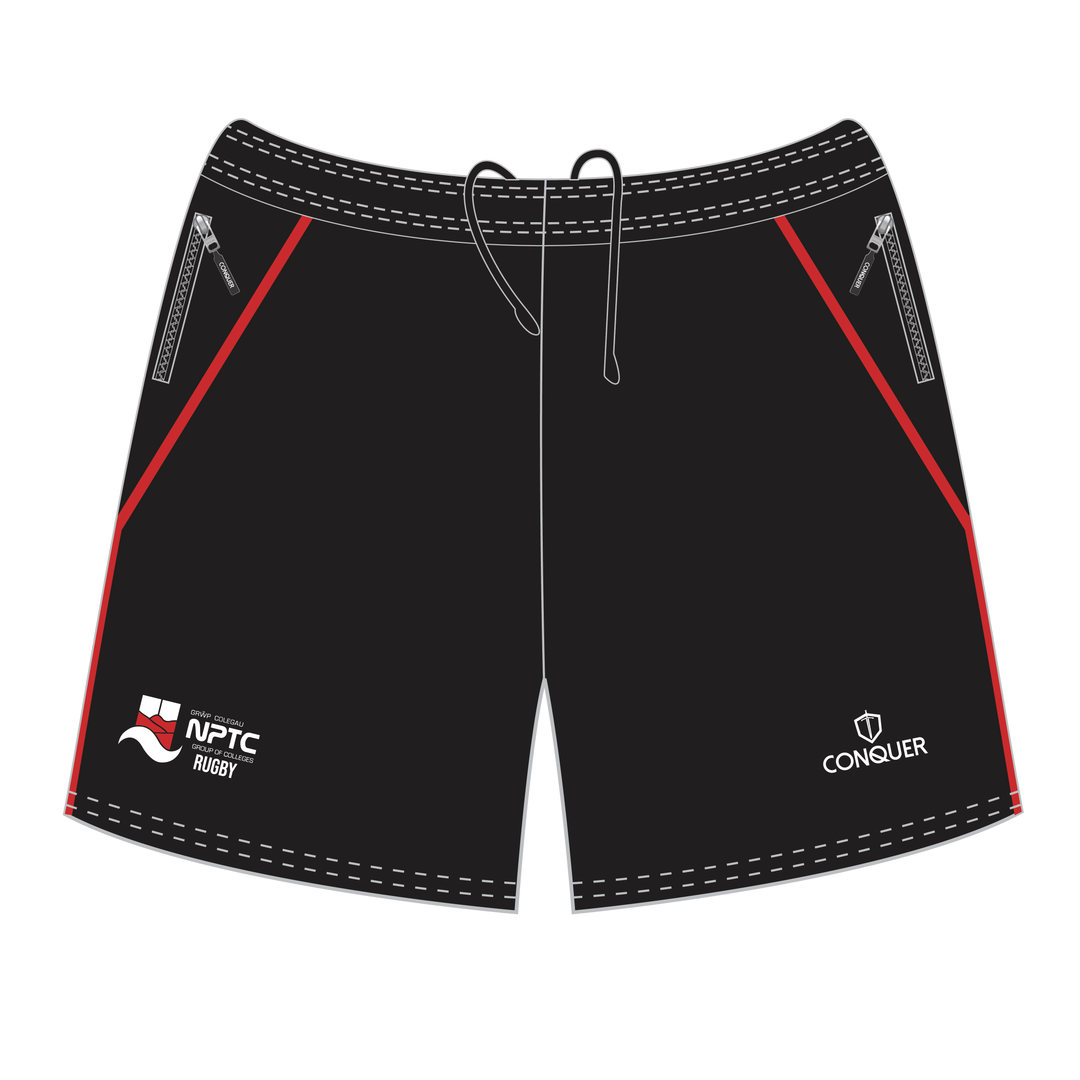 NPTC Rugby Travel Shorts