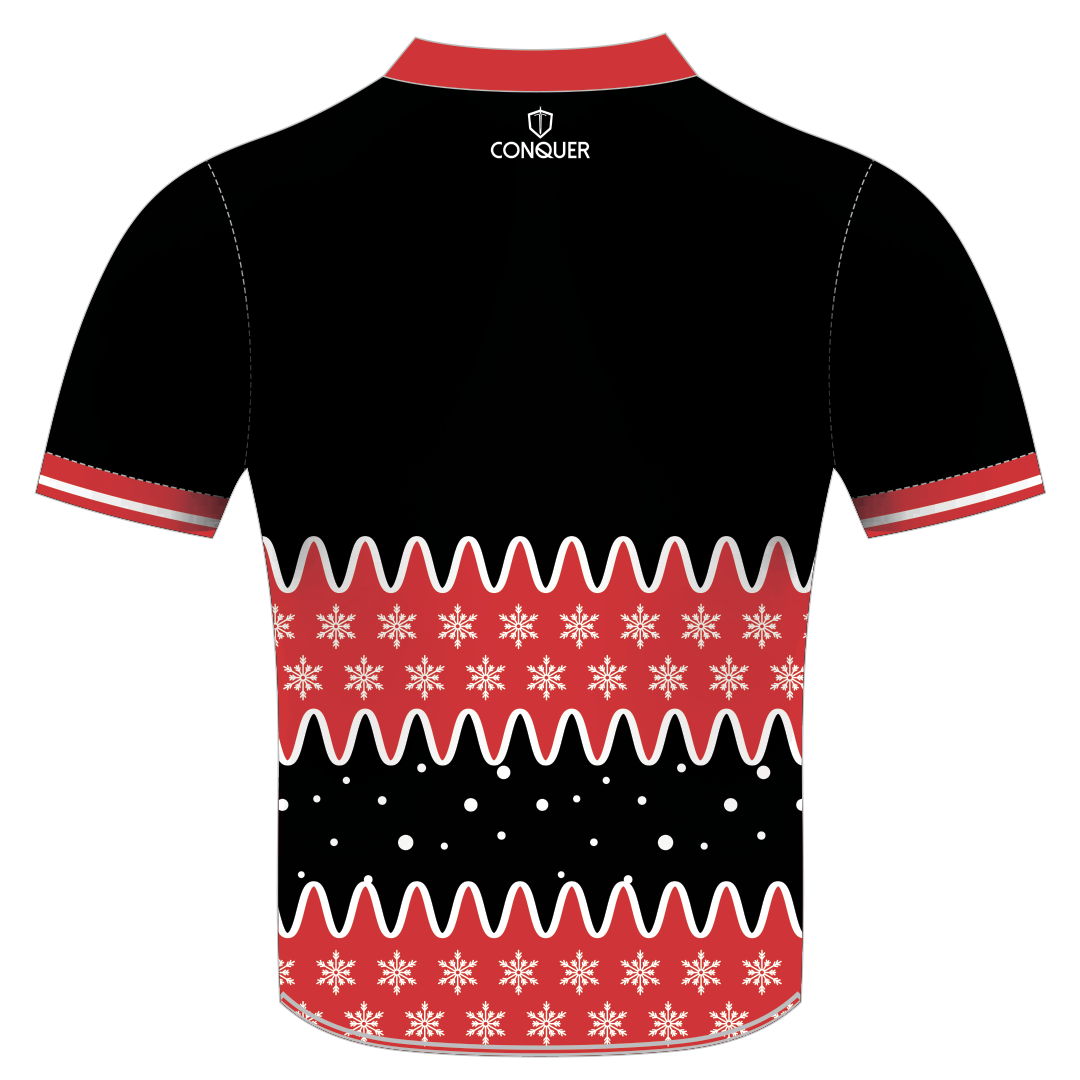 Nantyglo RFC Sublimated Christmas T-Shirt - Snowflake