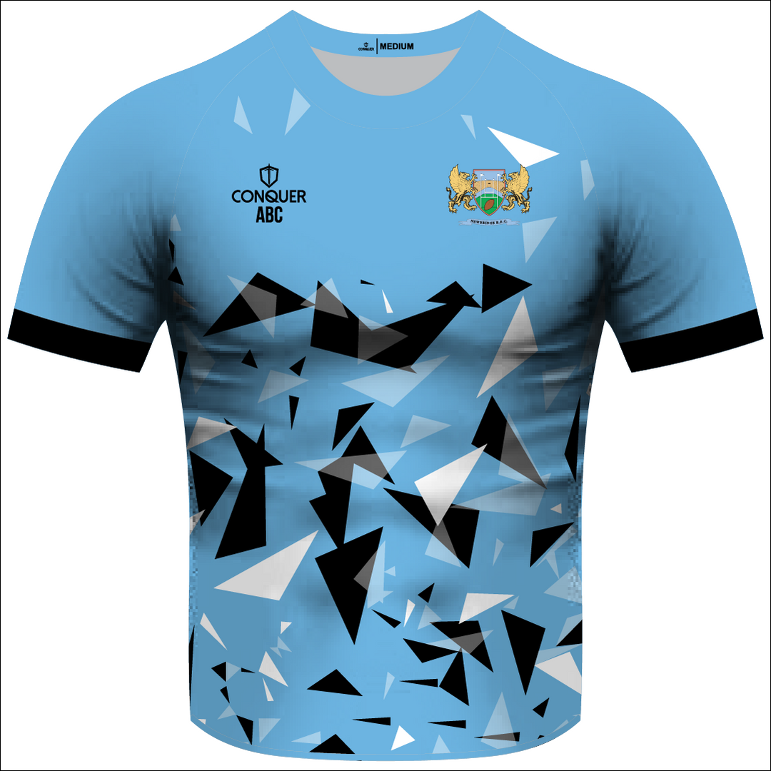 Newbridge RFC Sublimated T-Shirt - Triangles