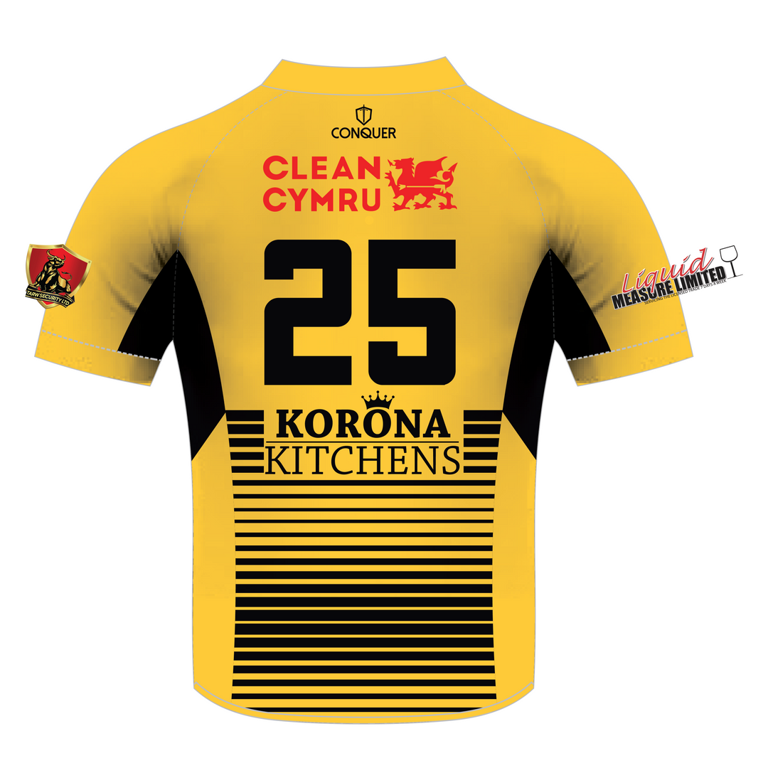 Ogmore Vale RFC AWAY PRO FIT Rugby Jersey (Kids)