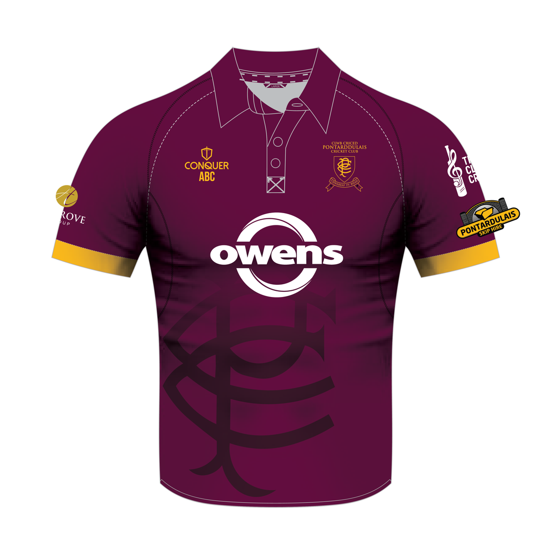 Pontarddulais Cricket Sublimated Playing Shirt KIDS