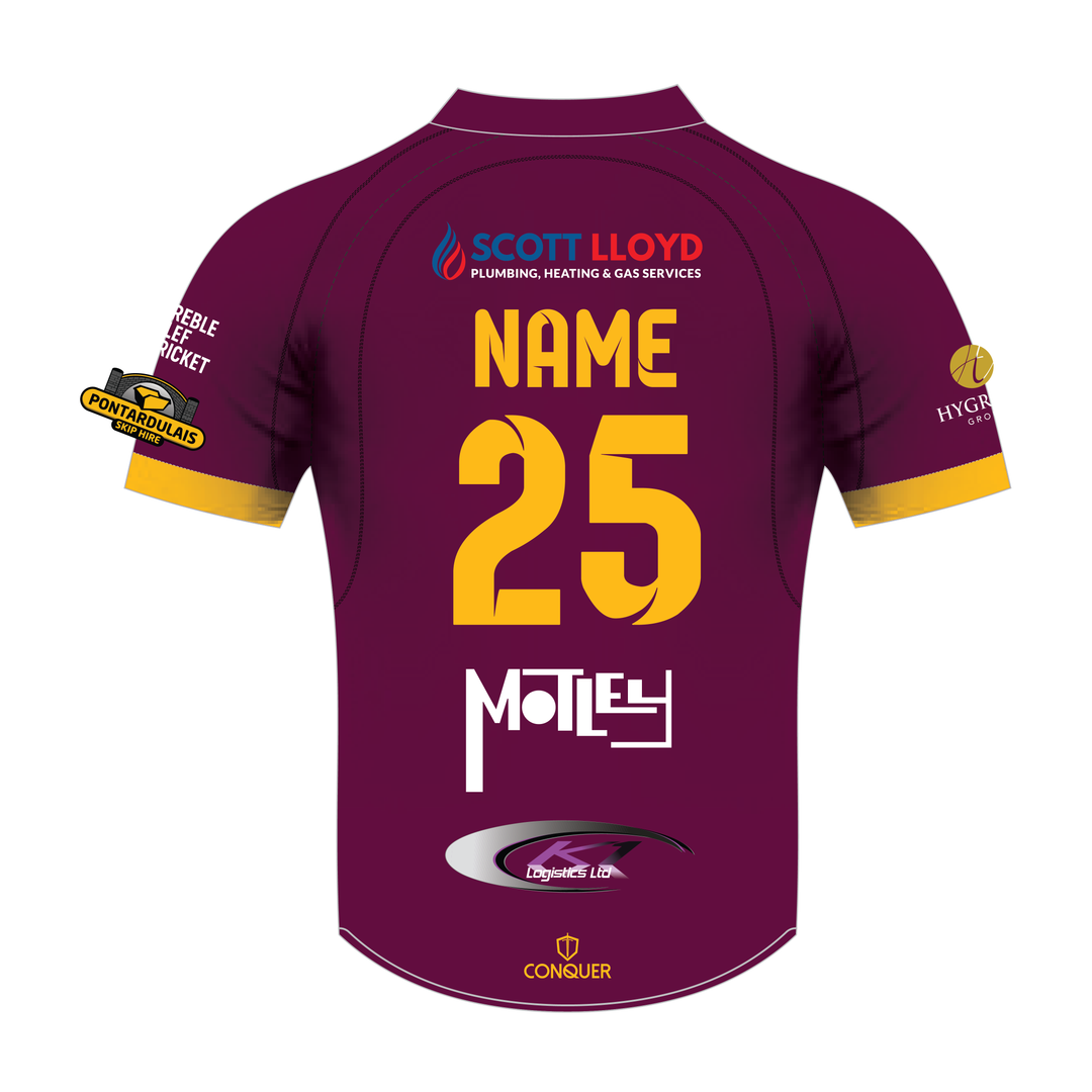 Pontarddulais Cricket Sublimated Playing Shirt KIDS