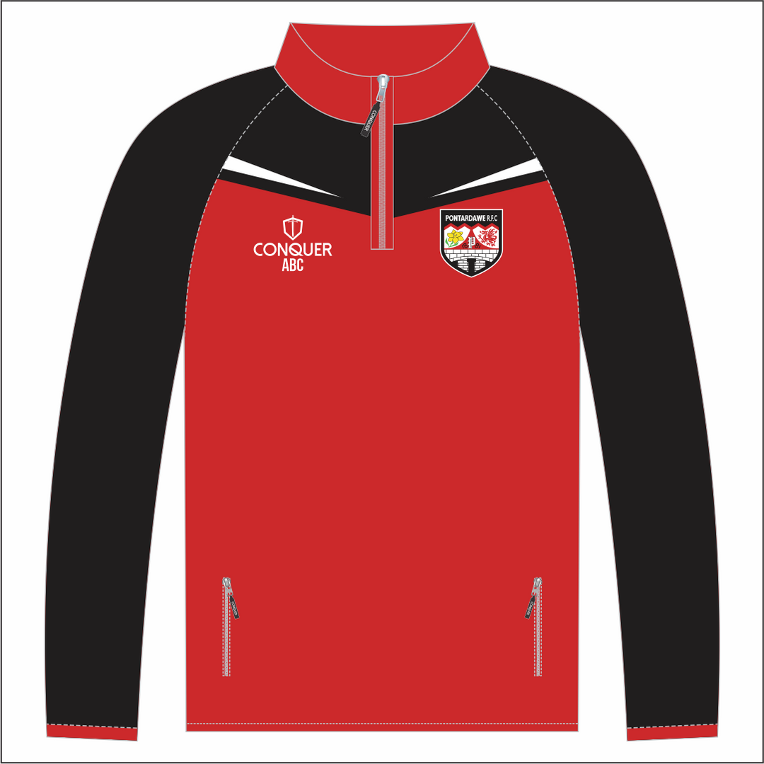Pontardawe RFC PRO 1/4 Zip Midlayer (Kids)