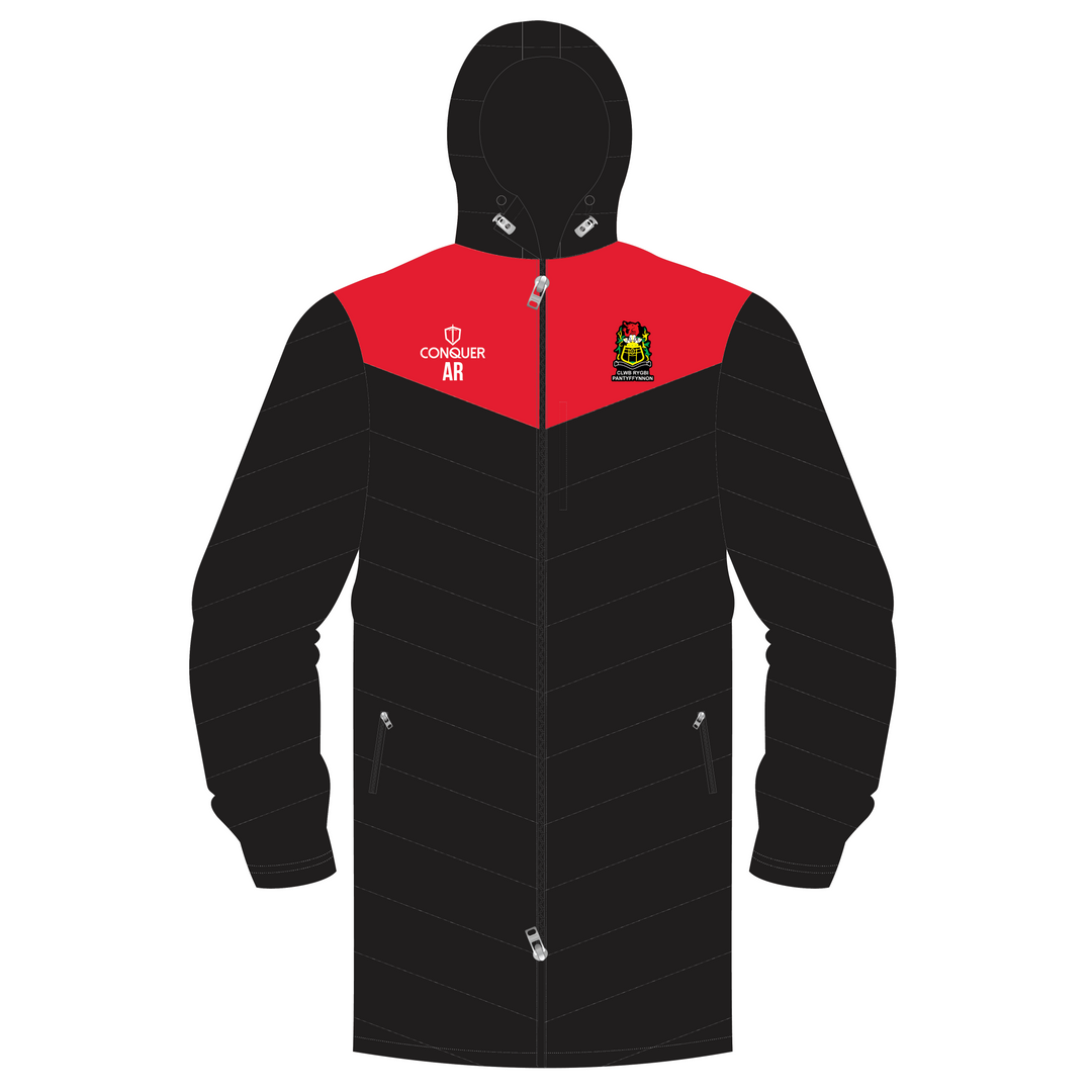 Pantyffynnon RFC Long Puffy Jacket Kids