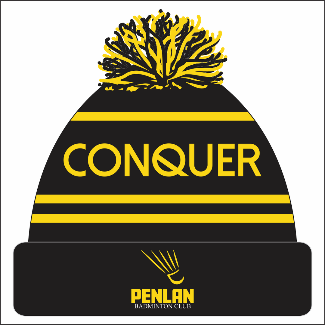 Penlan Badminton Bobble Hat ADULT
