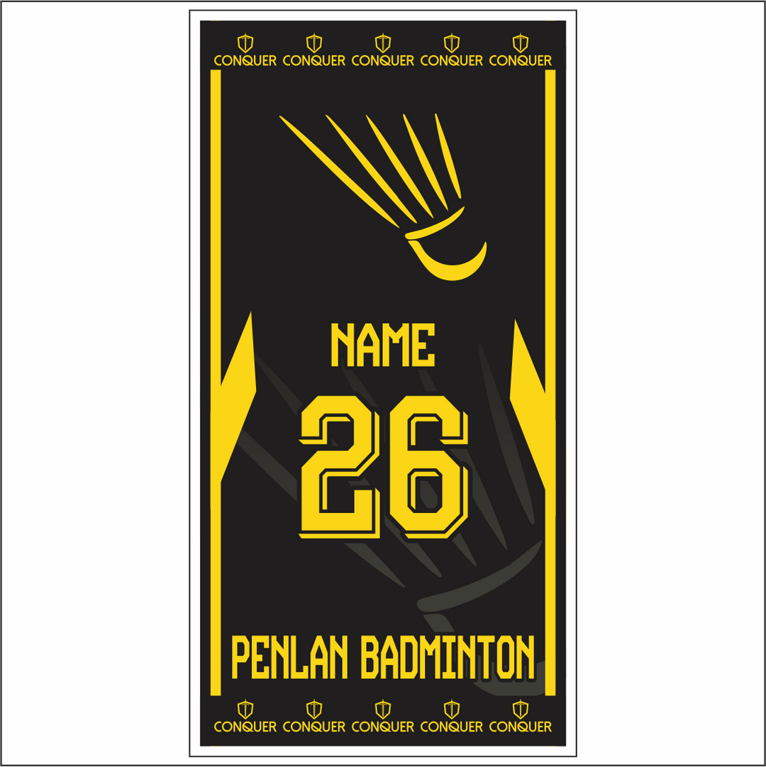 Penlan Badminton Beach Towel