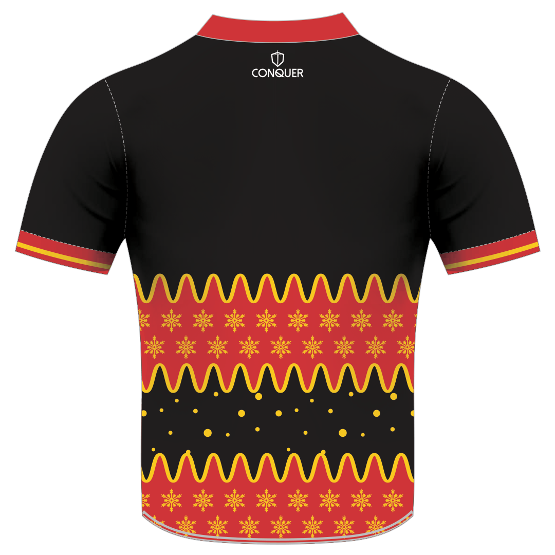 Penygroes FC Sublimated Christmas T-Shirt - Snowflake